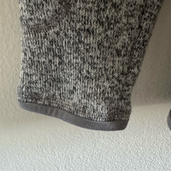 Patagonia Better Sweater Heather Gray Pullover Quarter Zip Jacket size Small - Picture 8 of 10